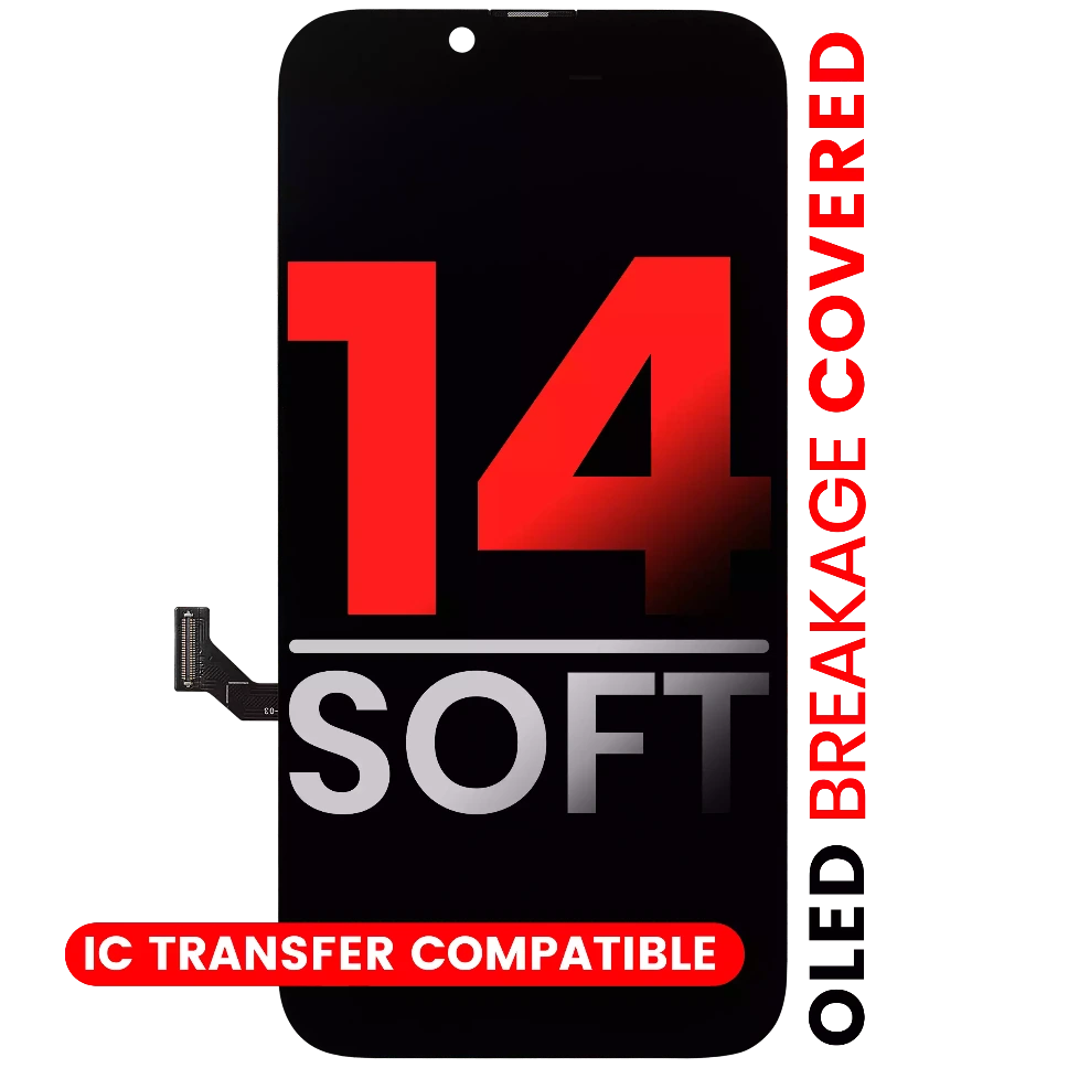 [107082129102] Ensamble OLED Para iPhone 14 (Aftermarket Pro: XO7 Soft)