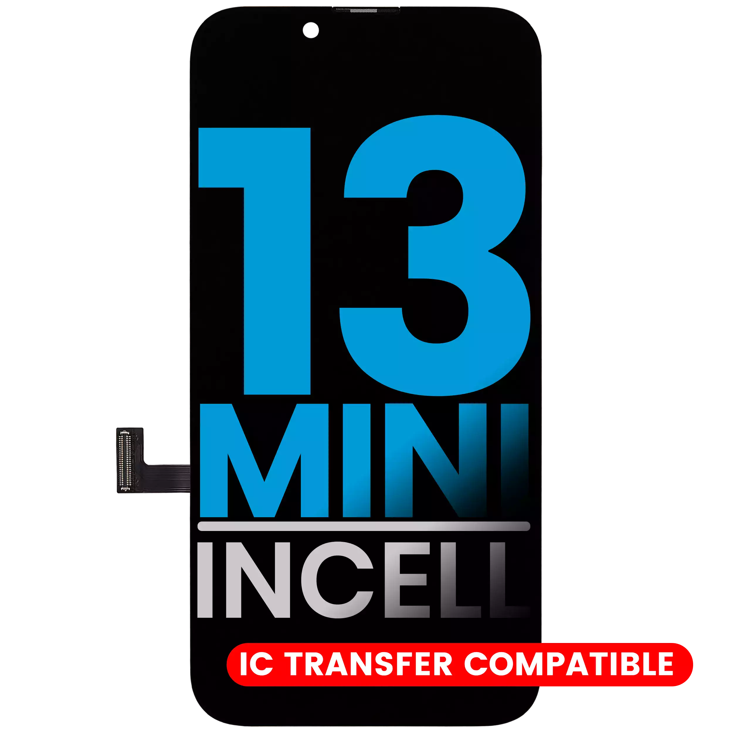 Ensamble LCD Para iPhone 13 Mini (Aftermarket: AQ7 / Incell)