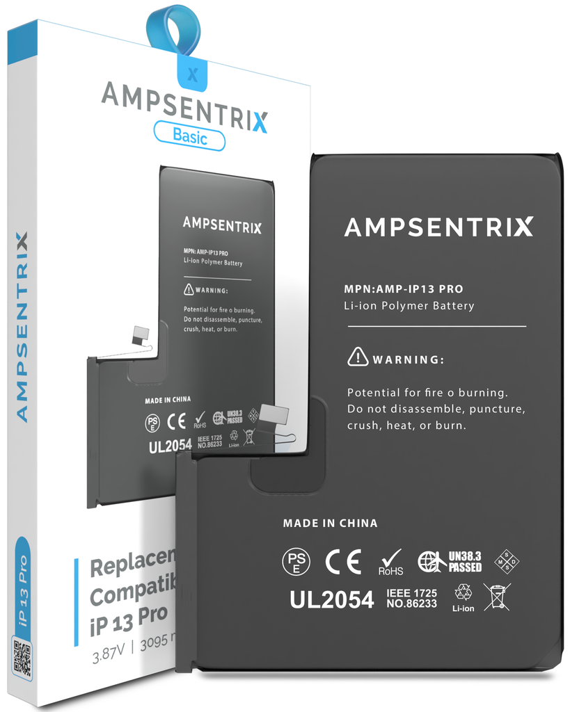 Batería de Repuesto Para iPhone 13 Pro (AmpSentrix Basic)