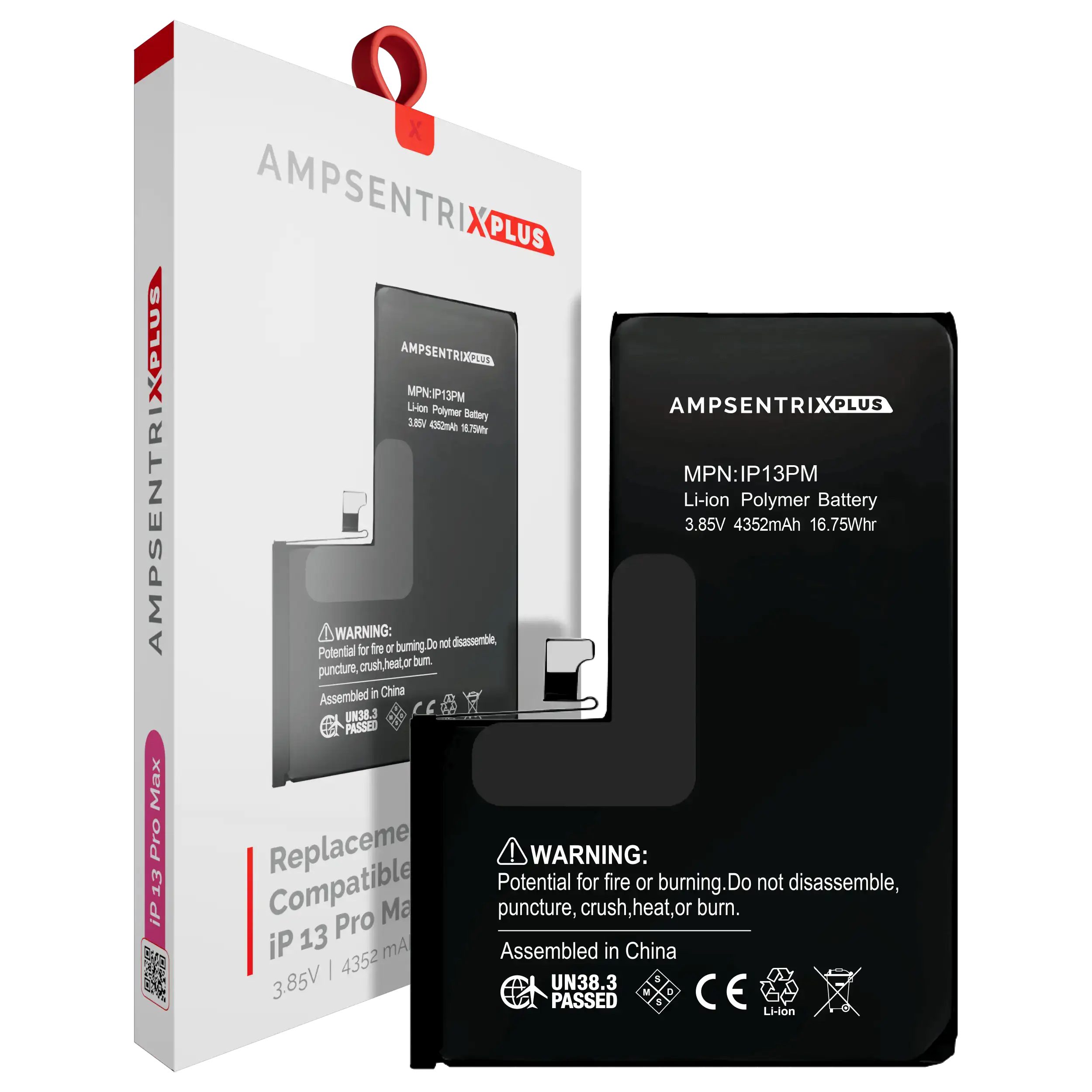 Batería de Repuesto Para iPhone 13 Pro Max (AmpSentrix Plus)