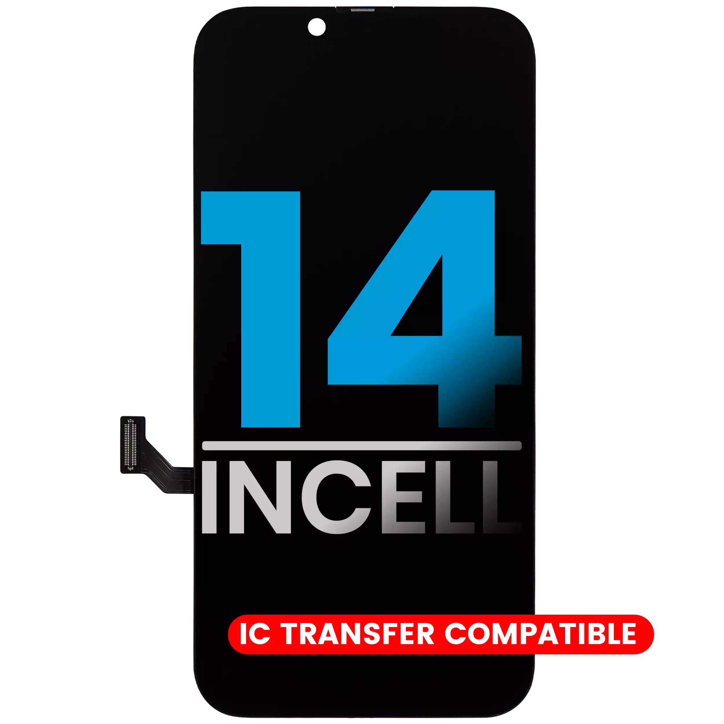 Ensamble LCD Para iPhone 14 (Aftermarket: AQ7 / Incell)
