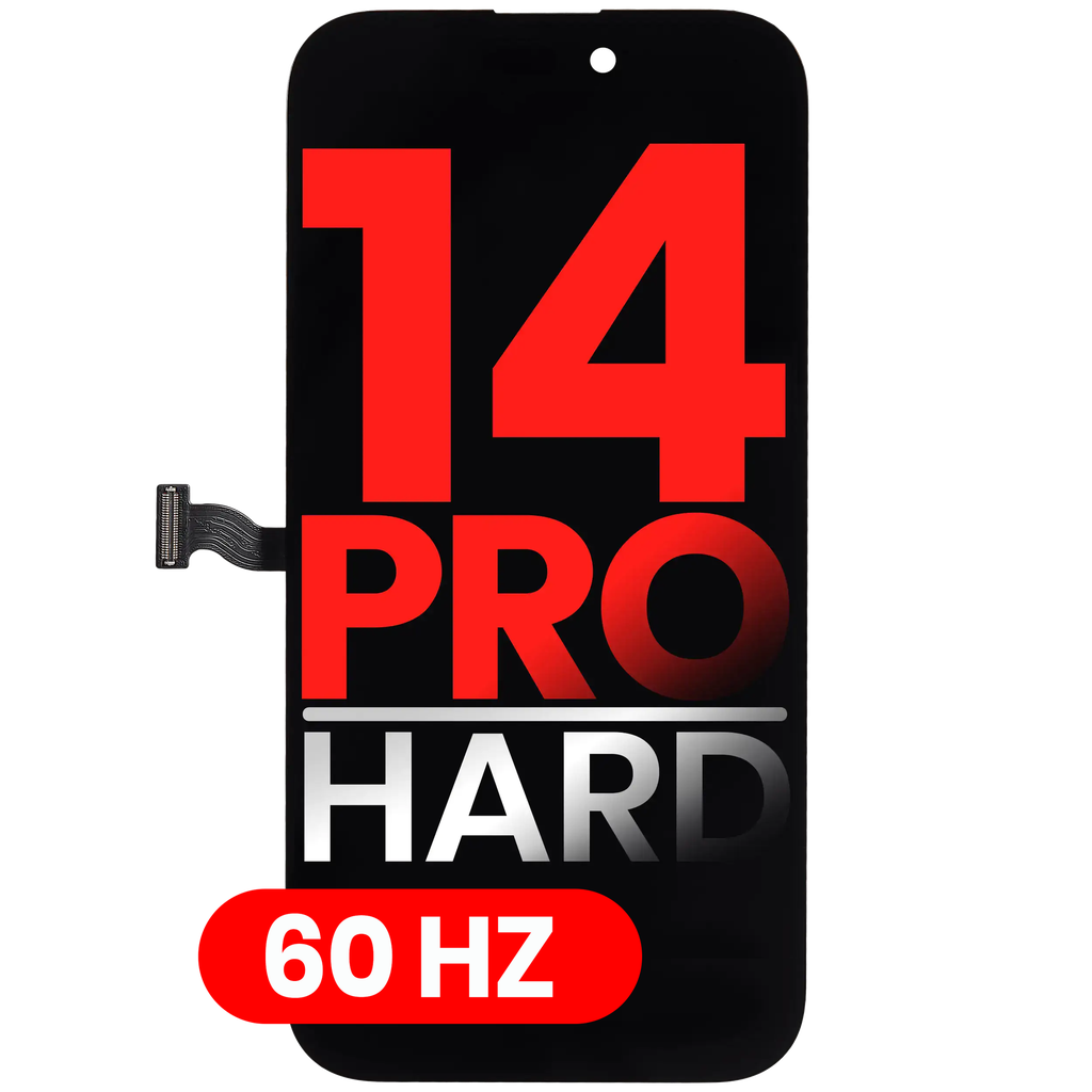 [107082112128] Ensamble OLED Para iPhone 14 Pro (Aftermarket Plus: Hard) (60HZ)