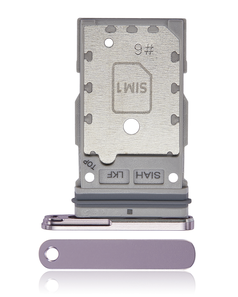 Bandeja de Tarjeta SIM Dual Para Samsung Galaxy S23 Ultra 5G (Lavanda)